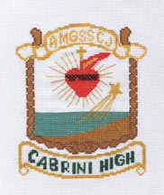 Cabrini High School Uniform patch