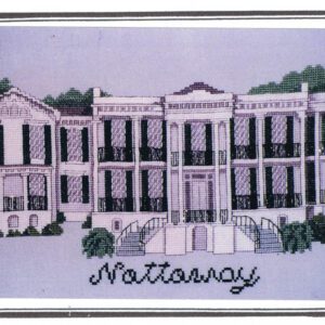 A beautiful rendering of the Nottoway Plantation house