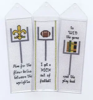 Score with these Bookmarks Fabric